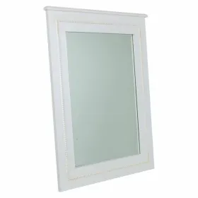 Sieninis veidrodis Alexandra House Living Balta 3 x 90 x 70 cm Stačiakampis