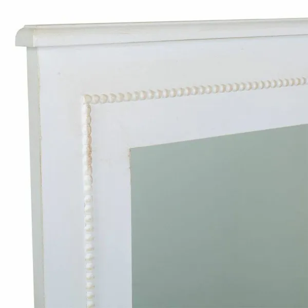 Sieninis veidrodis Alexandra House Living Balta 3 x 90 x 70 cm Stačiakampis