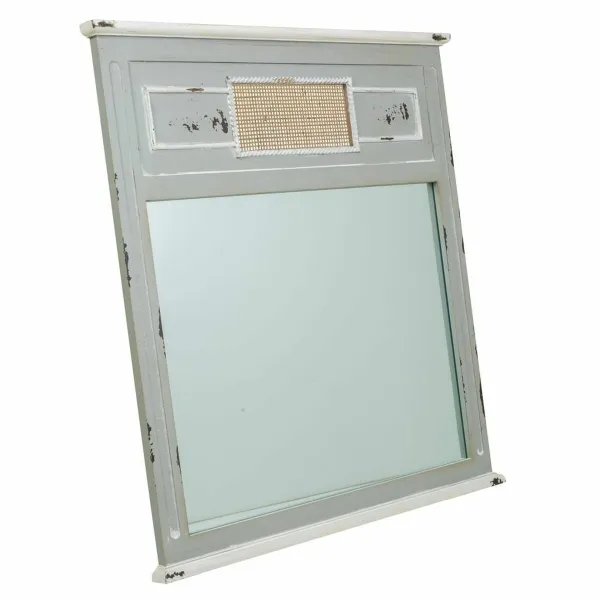 Sieninis veidrodis Alexandra House Living Pilka 3 x 76 x 70 cm Stačiakampis
