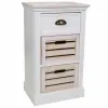 Kumode Alexandra House Living Balts Brūns Paulovnijas koks Koks MDF 30 x 68 x 40 cm