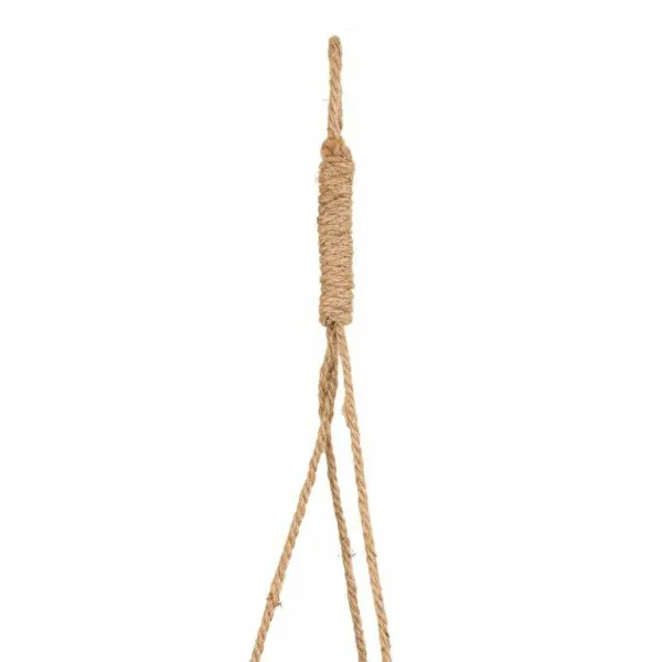 Korisetti Alexandra House Living Musta Luonnollinen Luonnonkuitu 30 x 19 x 30 cm 22 x 14 x 22 cm 26 x 16 x 26 cm Ripustettavaksi