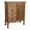 Hall Table with Drawers Alexandra House Living Brown 30 x 80 x 65 cm