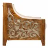 atzveltnes krēsls Alexandra House Living Bēšs 80 x 80 x 72 cm Polsterējums