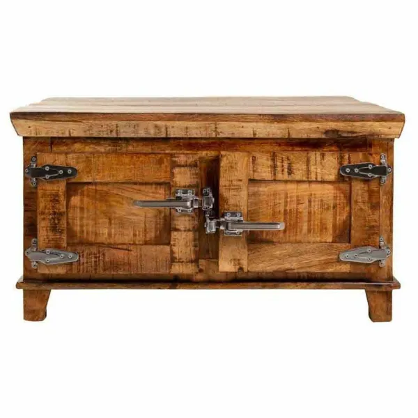 Кофейный столик Alexandra House Living Коричневый Деревянный 85 x 45 x 85 cm