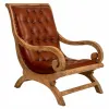 atzveltnes krēsls Alexandra House Living Brūns Dabisks 98 x 94 x 65 cm