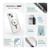 Speck Gemshell Grip + MagSafe - Case for iPhone 17e / 16e / 15 / 14 / 13 (Clear / Chrome Finish)
