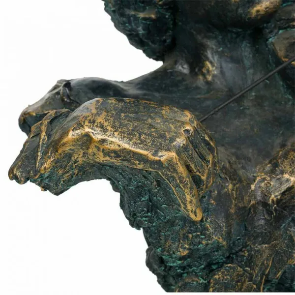 Decorative Figure Alexandra House Living Music 35 x 61 x 61 cm
