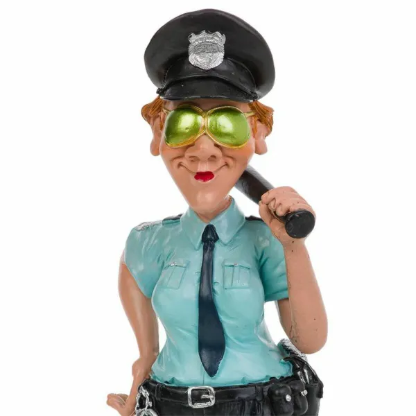 Collectable Figures Alexandra House Living Polyresin Police Officer 9 x 25 x 10 cm
