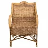 Nojatuoli Alexandra House Living Luonnollinen 48 x 99 x 64 cm