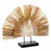 Dekoratyvinė figūrėlė Alexandra House Living Juoda Natūralus Povas 53 x 12 x 64 cm