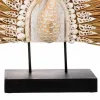 Dekoratyvinė figūrėlė Alexandra House Living Juoda Natūralus Povas 53 x 12 x 64 cm