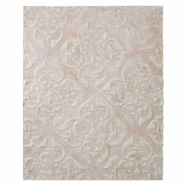 Sienu dekors Alexandra House Living Dabisks Stikls Koks MDF 80 x 4 x 100 cm