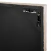 Sienu dekors Alexandra House Living Dabisks Stikls Koks MDF 80 x 4 x 100 cm