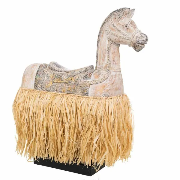 Dekoratyvinė figūrėlė Alexandra House Living Arklys 58 x 17 x 44 cm