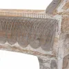 Galda rotājums Alexandra House Living Balts Brūns Koks 40 x 17 x 80 cm Lauva