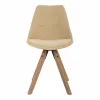 Обеденный стул Alexandra House Living Кремовый 44 x 84 x 48 cm