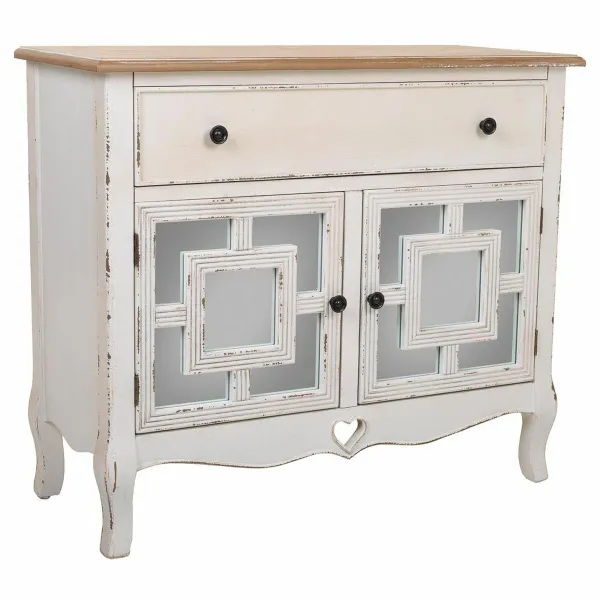 Salė Alexandra House Living Balta 36 x 72 x 83 cm