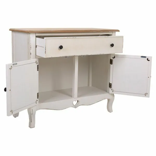 Salė Alexandra House Living Balta 36 x 72 x 83 cm