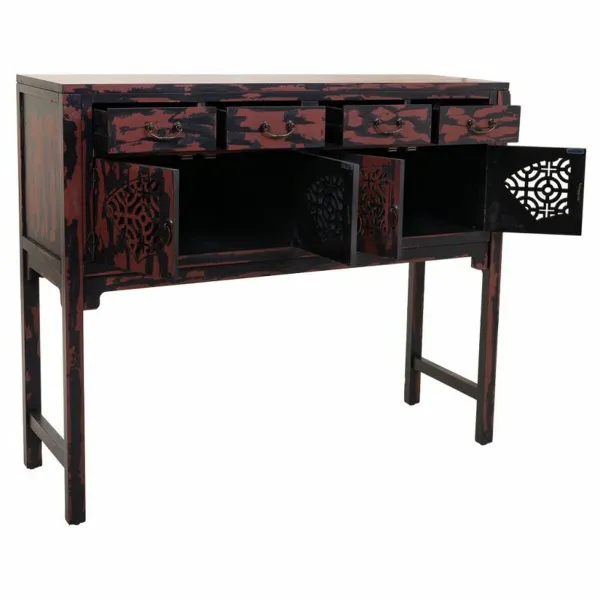 Hall Table with Drawers Alexandra House Living Red 40 x 102 x 120 cm