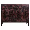 Indauja Alexandra House Living Raudona Eglės mediena Medžio MDF 36 x 106 x 136 cm