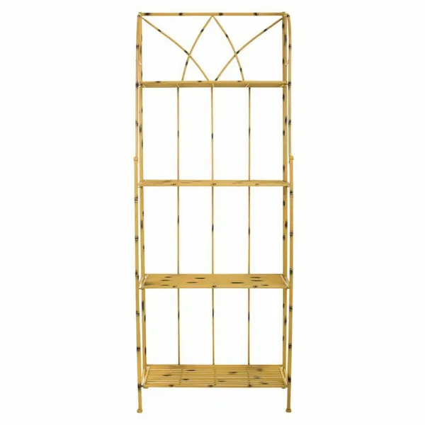 Hyllyt Alexandra House Living Keltainen Rauta 28 x 160 x 60 cm