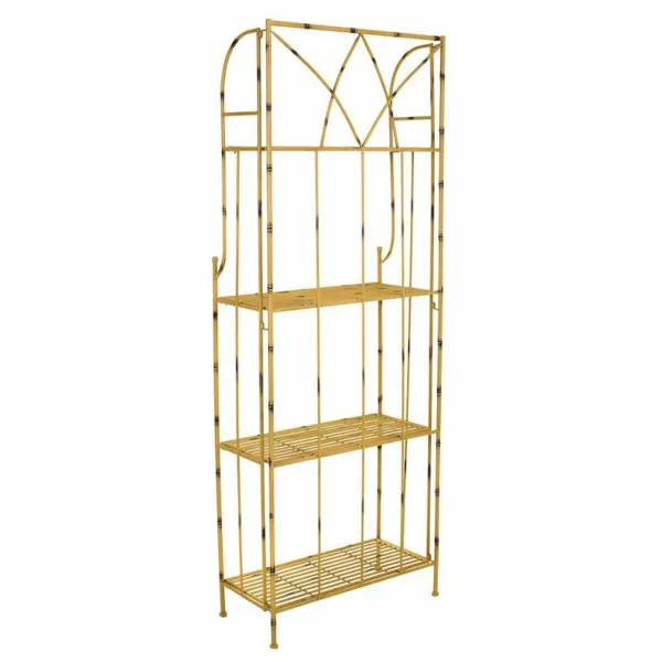 Shelves Alexandra House Living Yellow Ironwork 28 x 160 x 60 cm