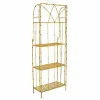 Shelves Alexandra House Living Yellow Ironwork 28 x 160 x 60 cm