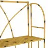 Hyllyt Alexandra House Living Keltainen Rauta 28 x 160 x 60 cm