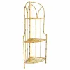 Corner Shelves Alexandra House Living Yellow Ironwork 35 x 120 x 48 cm