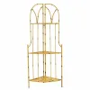 Угловая полка Alexandra House Living Жёлтый Ковка 35 x 120 x 48 cm