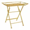 Вспомогательный стол Alexandra House Living Жёлтый 40 x 58 x 60 cm