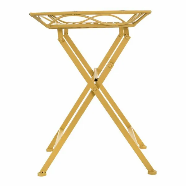 Side table Alexandra House Living Yellow 40 x 58 x 60 cm