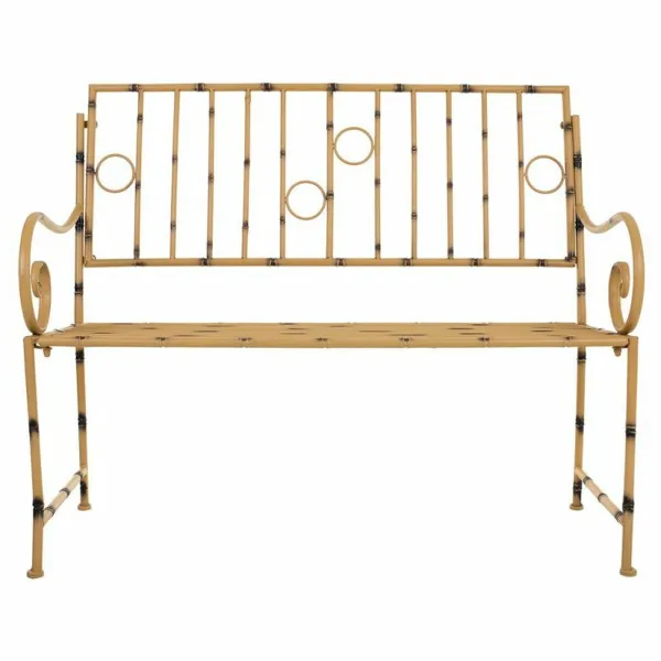 Suoliukas Alexandra House Living Geltona Metalinis 50 x 92 x 126 cm
