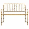 Suoliukas Alexandra House Living Geltona Metalinis 50 x 92 x 126 cm