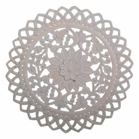 Sienu dekors Alexandra House Living Pelēks Koks MDF 3 x 90 x 90 cm