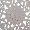 Seinäkoriste Alexandra House Living Harmaa Puu MDF 3 x 90 x 90 cm