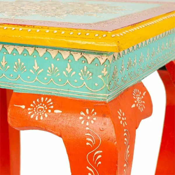 Centrinis stalas Alexandra House Living Mango mediena Medžio MDF 38 x 45 x 38 cm