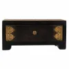Lādīte Alexandra House Living Tumši brūns Misiņš Krāsa Koks MDF 8 x 8 x 20 cm