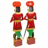 Decorative Figure Alexandra House Living Ethnic 20 x 90 x 31 cm 2 Pieces