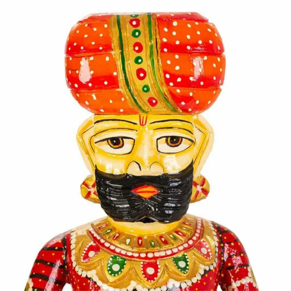 Decorative Figure Alexandra House Living Ethnic 20 x 90 x 31 cm 2 Pieces