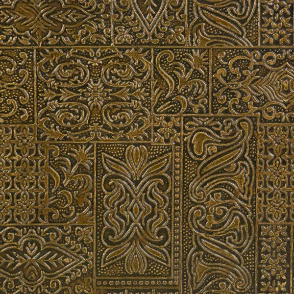 Lādīte Alexandra House Living Tumši brūns Misiņš Mango koks Koks MDF 20 x 7 x 20 cm