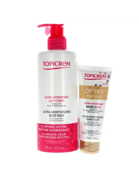 Moisturing Body Milk Topicrem Pack Set