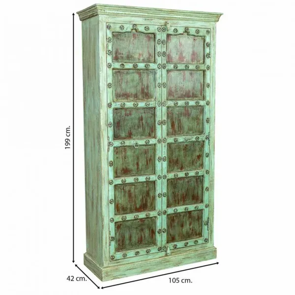Spintelė Alexandra House Living Mango mediena 42 x 199 x 105 cm