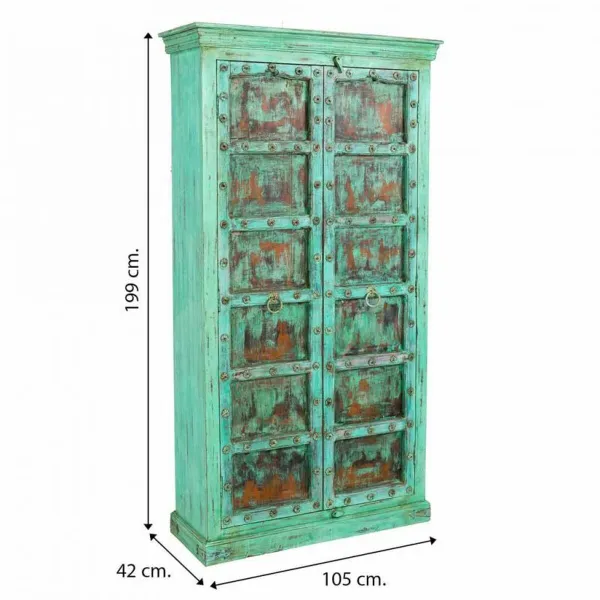 Spintelė Alexandra House Living Mango mediena 42 x 199 x 105 cm