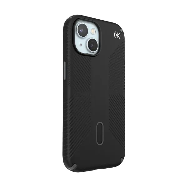 Speck Presidio2 Grip ClickLock & MagSafe - iPhone 17e / 16e / 15 / 14 / 13 Case (Black)