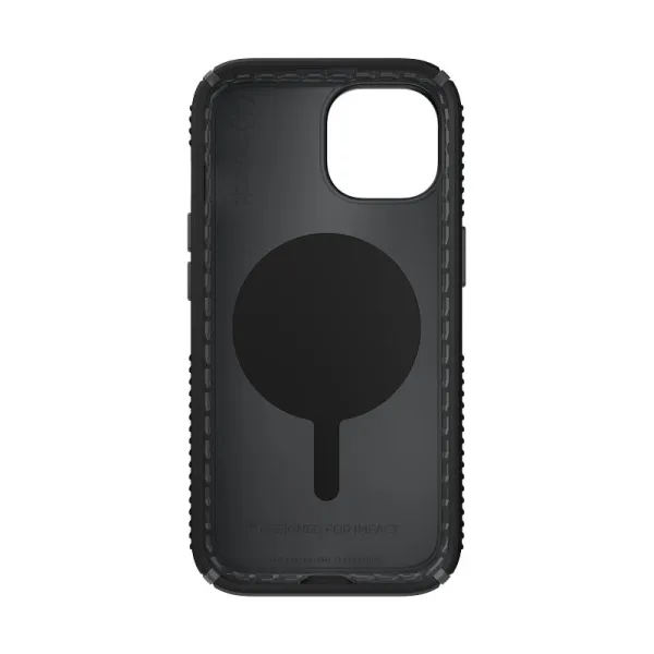 Speck Presidio2 Grip ClickLock & MagSafe - iPhone 17e / 16e / 15 / 14 / 13 Case (Black)