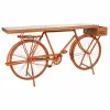 Hallipöytä Alexandra House Living Bike Kupari 50 x 94 x 198 cm