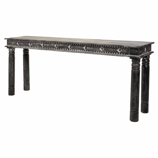 Мебель для прихожей Alexandra House Living Чёрный 41 x 76 x 175 cm