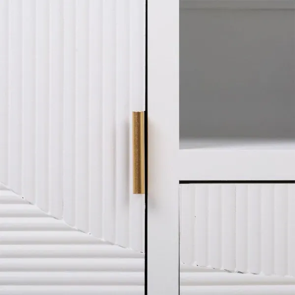 Indauja Alexandra House Living Balta Auksinis 40 x 61 x 121 cm