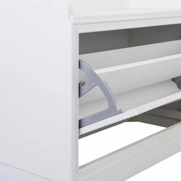Taburete Alexandra House Living Bronza Koks MDF 38 x 53 x 80 cm Apavu plaukts